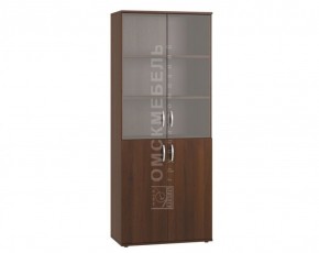 Шкаф для документов со стеклянными дверками Шк38.1 МС Гермес в Лесном - lesnoy.mebel-74.com | фото